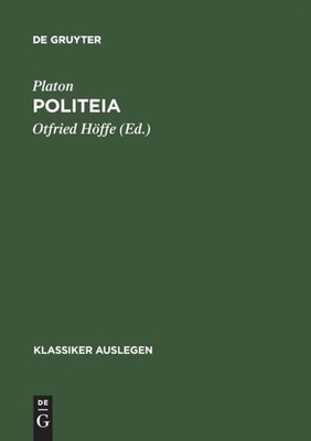 Hffe - Platon  Politeia - New paperback or softback - X555z