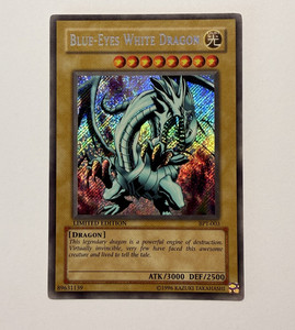 Limited Edition Blue Eyes White Dragon | eBay