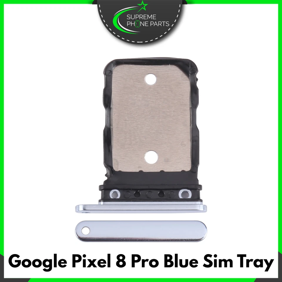 For Google Pixel 8 Pro Replacement Sim Tray Holder Slot ( Blue ) - UK Seller