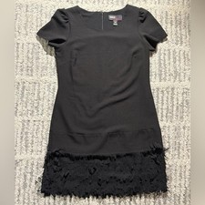 Miss Sixty black fringe swing fun LBD dress size 10