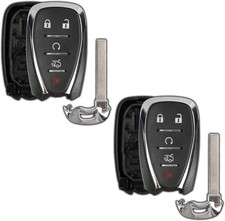 2X Keyless Option Remote Car Key Fob Shell Case for Chevrolet HYQ4EA Two