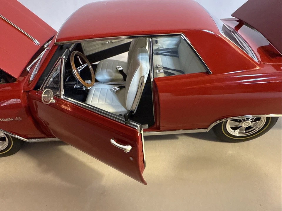 Exact Detail 1965 Chevrolet Chevelle Z16 Malibu SS Coupe 1:18 Red 1 Of 3000 - Image 3 of 4