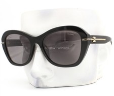 Chanel Sunglasses Glossy Black Pale Gold CC Polarized ch5510A 622/T8 with Case
