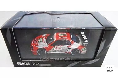 1/43 Nissan Castrol Pitwork GT-R JGTC 2002 #23 rot silber Miniatur
