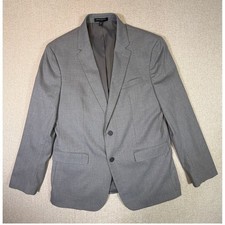 Banana Republic Mens 42R Gray Slim Fit Prom Blazer Sport Coat Jacket Classic