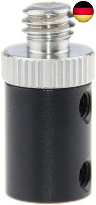 CAMVATE 15 mm Micro-Rod mit 3/8''-16 Stecker auf 1/4''-20 Innengewinde (2 cm