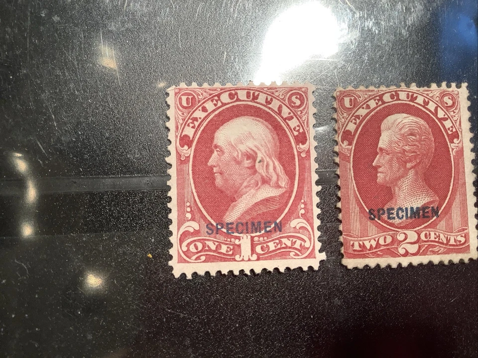 1875 US 1, 2, 3 cent Executive Dept. Official Special Printing #O10s,O11s,O12s - Image 3 of 4