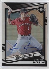 2022 Elite Extra Edition Prime Numbers A Signatures /205 Jace Jung #12 Auto 6q5