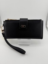 Anne Klein Black Wristlet Wallet