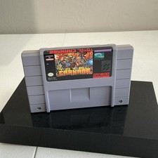 Total Carnage Nintendo SNES Tested & Working *Cartridge Only*