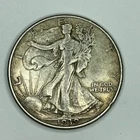 1939-D Walking Liberty Half Dollar, 90% silver