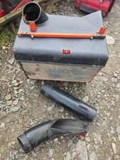 Westwood s1000 Ride On Mower Back Grass Leaf Collector bag Box collection side