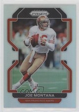 2021 Panini Prizm Silver Prizm Joe Montana #60 HOF 16zo