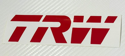 TRW-Moto Motorrad Bremsen Racing Tuning Aufkleber Sticker - 3,5 x 12 cm -