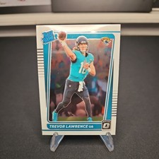 11 Trevor Lawrence - 2021 Panini Donruss Optic Rated Rookie - 11 Card Lot