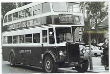Bus Photo: CJG986 East Kent.  1947 Leyland Titan PD1A / Salmesbury L27/26R