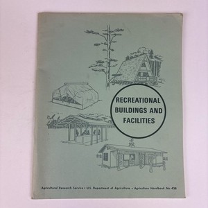 USDA ARS Handbook Ag 438 Recreation 8.5x11 Green 1972 Official Collectible Guide