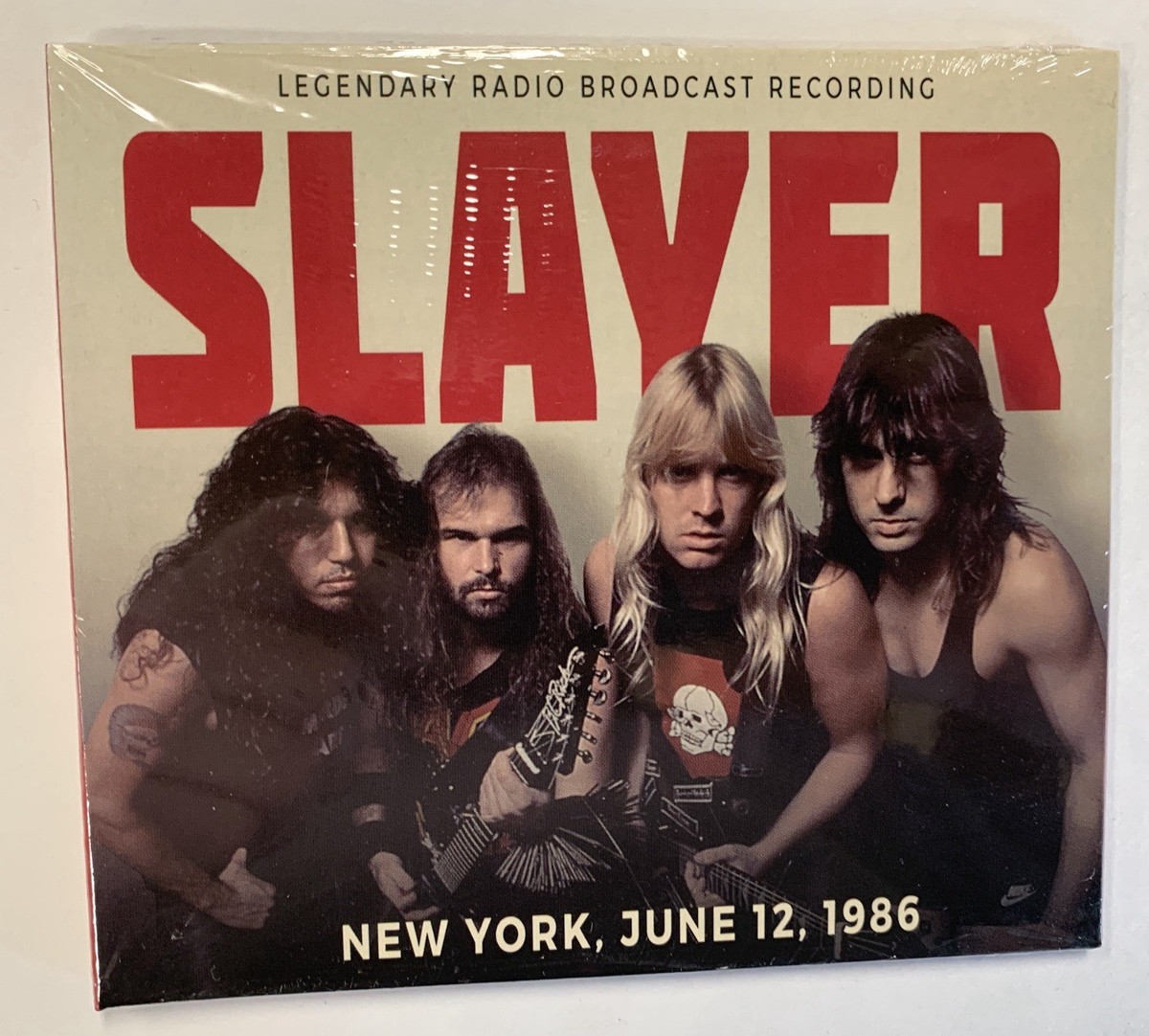 Slayer - New York, June 12, 1986 CD Legendary Radio Broadcast