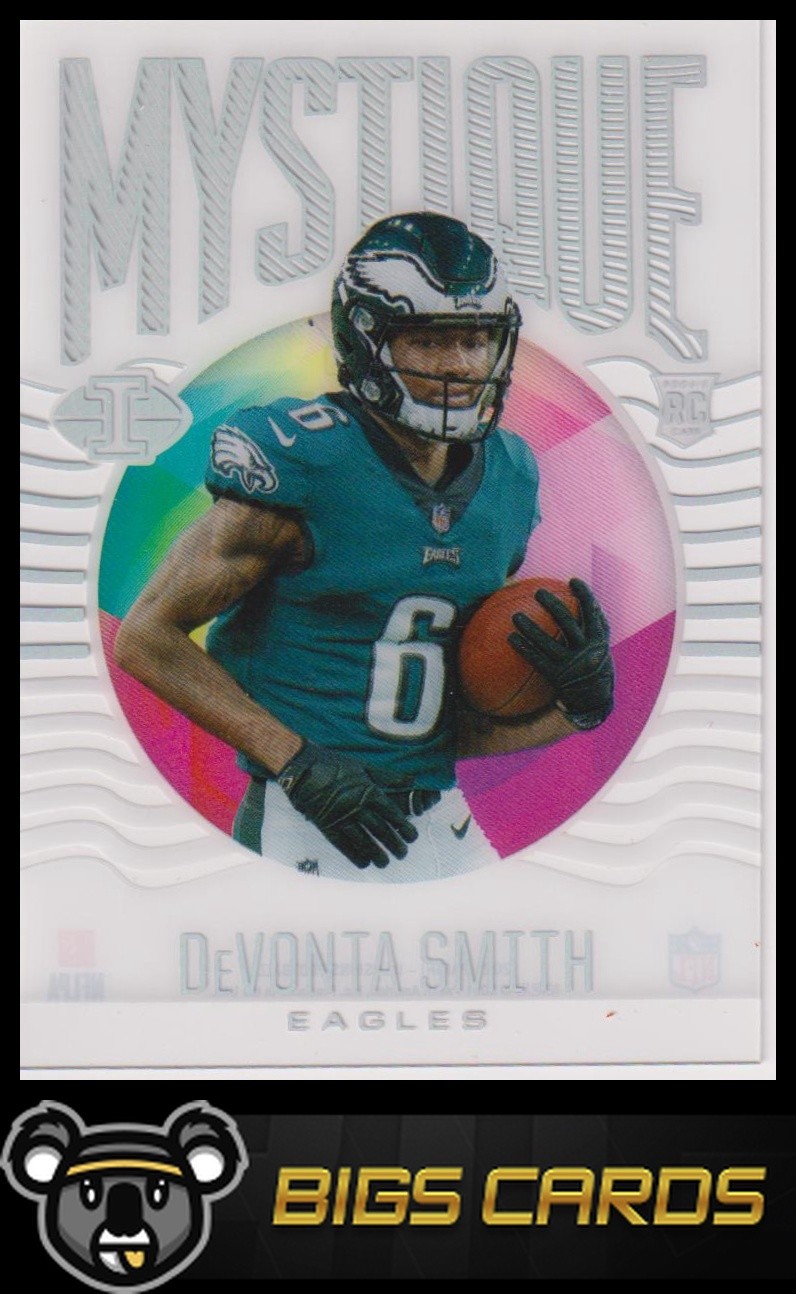 2021 Panini Illusions #MY-5 DeVonta Smith Mystique Rainbow
