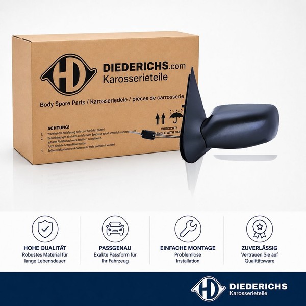 Aussenspiegel Rechts Diederichs 1403424 FÜR Ford RÜCkspiegel Aussen-image