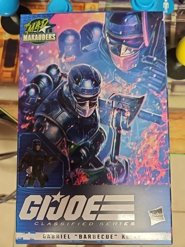 Hasbro GI Joe Classified Series 58 Mad Marauders Barbecue 6" Figure New Sealed