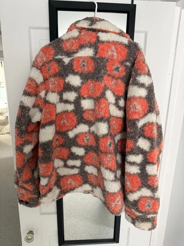 OBEY Fleece Multi-color Jacket, Men's Size XL - product listing photo
