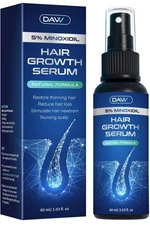 Davv 5% Minoxidil Hair Growth Foam for Men and Hair Regrowth Treatments 