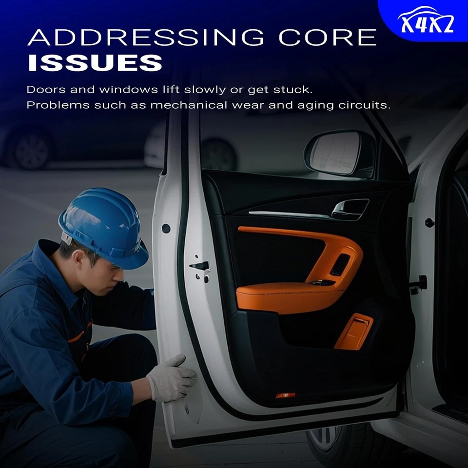 Power Window 控制开关按钮适用于 2011 - 2017 现代口音原始设备制造商 93570-1R111 — 第 2/4 张图片