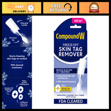 Skin Tag Removal Kit - 8 Applications, Freeze Off Treatment with Tweezers