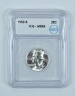 1952-S Washington Quarter MS66 ICG *4753