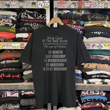 T-shirt Vintage Nick Cave And The Bad Seeds 1986 - Noir - Occasion Bon état
