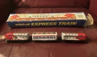 Vintage Schylling Tin Wind-Up Express Train with Box