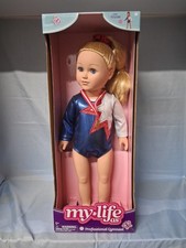 NIB My Life As A Professional Gymnast, Blonde 18 Doll w/ Leotard Medal, 2020