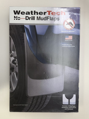 09-18 Ram WeatherTech 120024/110045 No-Drill Mud Flaps Made in USA Front & Back