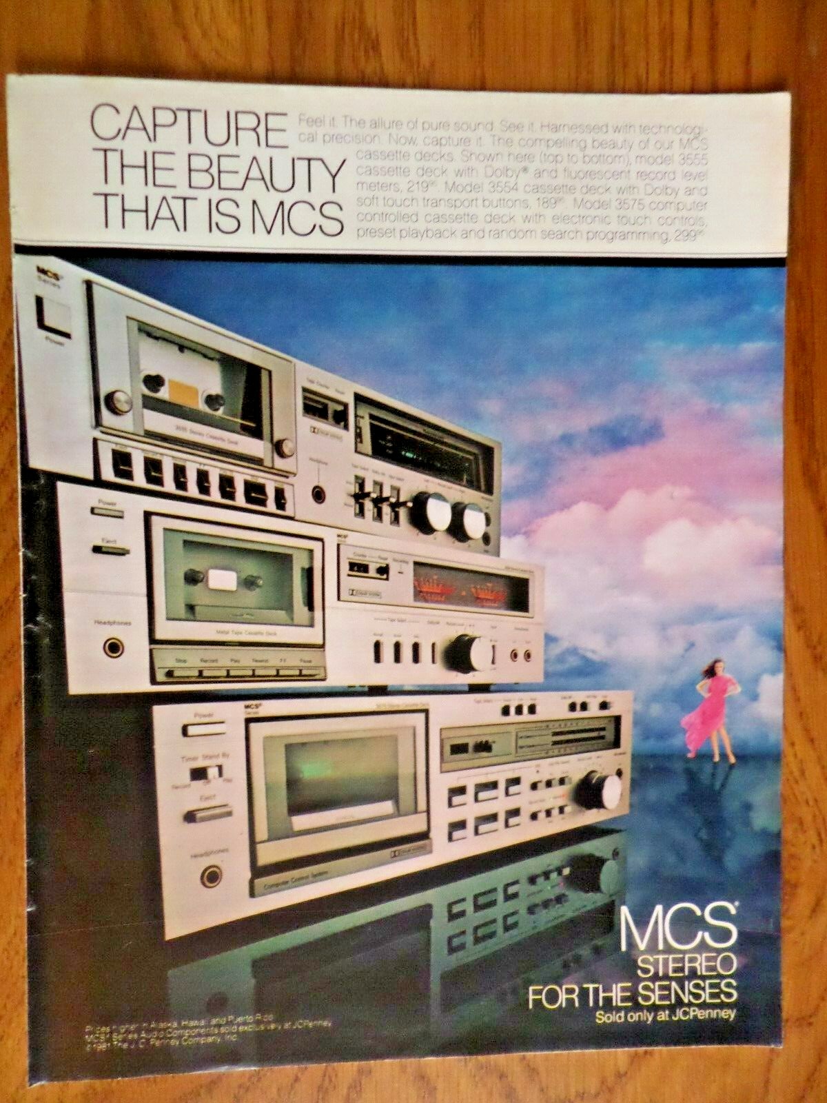 1981 MCS Series JCPenney Stereo System Ad eBay