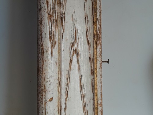 White Wash Wooden frame Vintage rustic farm antique look - Picture 9 of 12