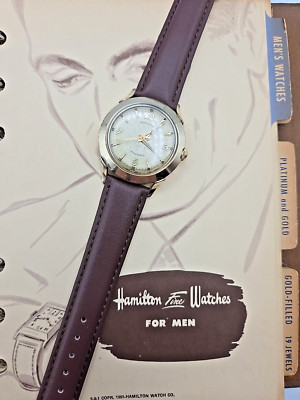 Vintage HAMILTON Swiss Automatic 658 Watch K-450 17j 10K G.F. Serviced