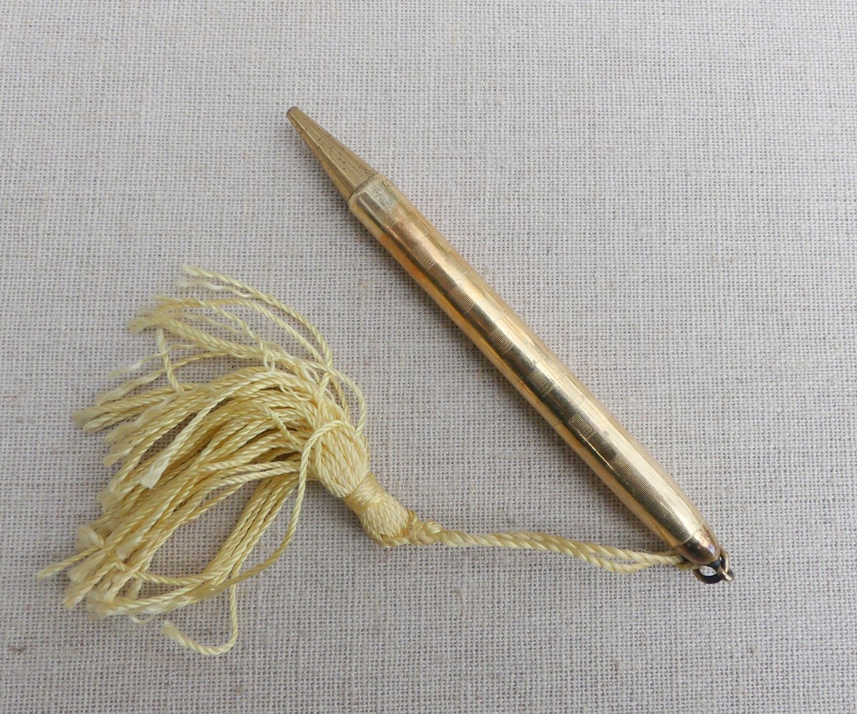Vintage Snomar laminato oro 750 mechanical pencil 18k gold-plate