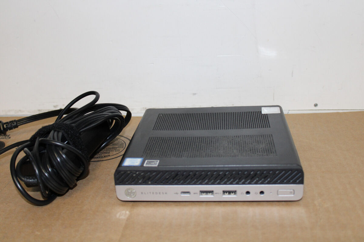 HP EliteDesk 800 G4 DM 65W USFF i5-8500 6-Core 3.00Ghz/8Gb/256Gb SSD/Win 10  D5