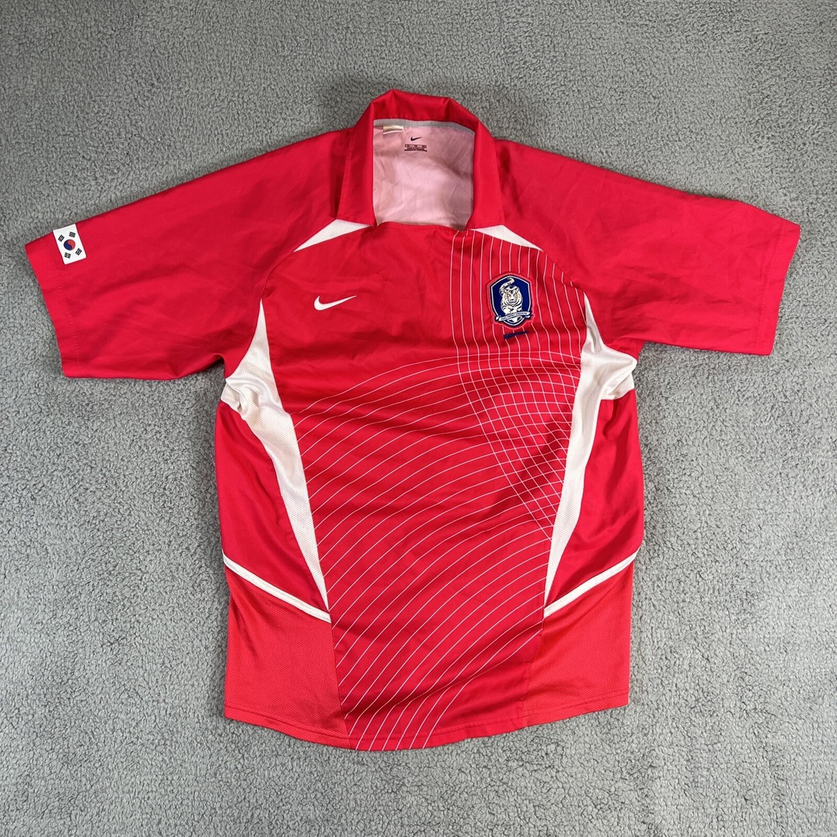 【値下げ交渉⭕】韓国代表 2002年 ユニフォーム サッカー シャツ NIKE 値下げ交渉⭕】韓国代表 2002年 ユニフォーム サッカー シャツ NIKE