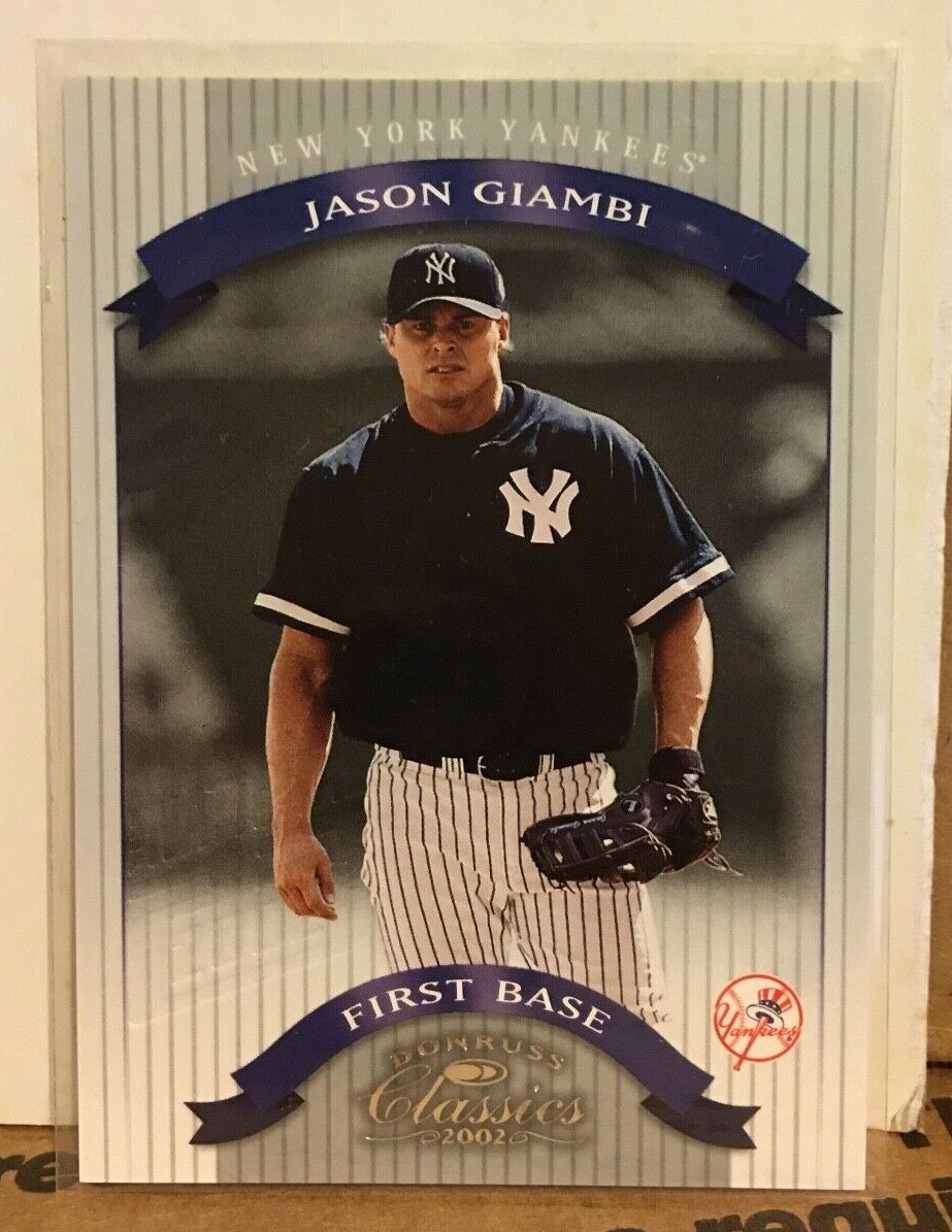 Jason Giambi 2002 Donruss Classics 23rd National Show Stamp #35 (#4/5) SP RARE