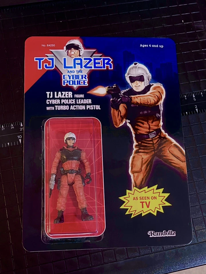 "Figura de acción Peter Weller 1987 TJ LAZER - RoboCop Ultra Police personalizada 3,75""" Foto 2 de 3