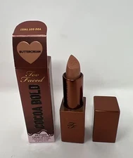 Too Faced Cocoa Bold Em Power Cream Lipstick ~ Buttercream ~ New in Box X231