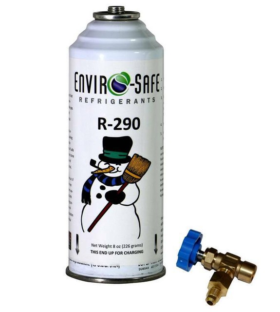 EnviroSafe R290 Refrigerant with Top tap 9935 eBay