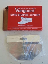 USMC US MARINE CORPS COVER CARE SURE SHAPER 8 POINT HAT COVER METAL SHAPER BLOCK