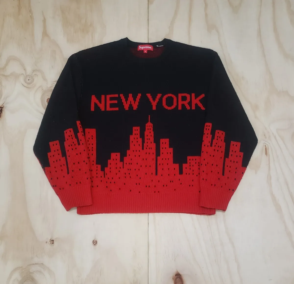Supreme 23ss blured logo sweater XLサイズ