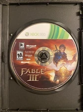 Fable 3 (XBox 360, 2010) Disc Only, Tested And Works Great