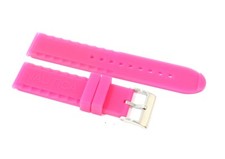 Cinturino per orologio nautica originale gomma fucsia ansa dritta 22mm A09607G
