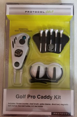 GOLF PRO CADDY KIT~PROTOCOL~BRAND NEW IN BOX~FREE SHIP