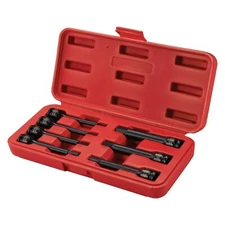 Sunex 3548 3/8" Met 7Pc. Extended Length Impact Hex Driver Set - Metric